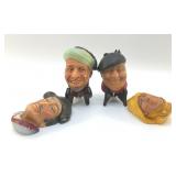 BOSSONS CHALKWARE ENGLISH HEADS