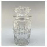 ENGLISH CUT GLASS PICKLE JAR