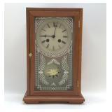MANTLE CLOCK HANDCRAFTED 16 X 10
