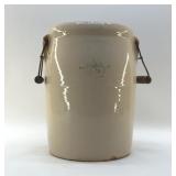 3 GALLON KINGS CROWN SALT GLAZED CROCK