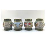 GERMAN VOLKSMARCH SREIN SET OF 4