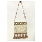 BEADED MARY FRANCIS EVENING BAG