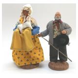 SANTON DE PROVENCE FRENCH CLAY FIGURINES