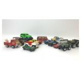 15 ASSORTED VTG TONKA TRUCKS TOY CAR MODELS