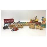 ASSORTED VINTAGE TOYS FISHER-PRICE AND OTHERS