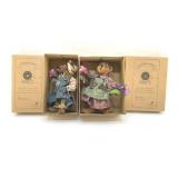 BOYDS BEARS THE CRUMPLETONS FIGURINE PAIR