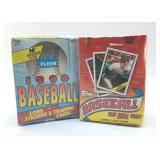 1990 TOPPS FLEER BASEBALL CARDS SEALED