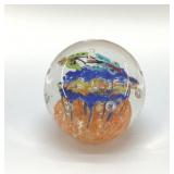 CRYSTAL BUTTERFLY PAPERWEIGHT 3.5"