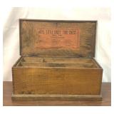 ANTIQUE BOYS LITTLE DAISY TOOL CHEST NO. 14