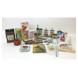 ASSORTED TRINKETS AND TREASURES OIL TINS MEDICAL