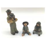 AMISH FIGURINES 4 1/2 INCHES