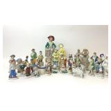 LARGE ASSORTMENT OCCUPIED JAPAN PORCELAIN FIGURES
