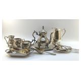 VINTAGE SILVER PLATE ASSORTMENT