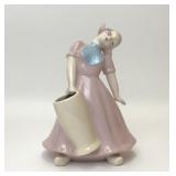 VTG HEDI SCHOOP CERAMIC PINK LADY DANCING VASE