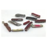 ASSORTED POCKET KNIVES