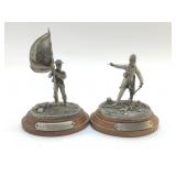 PEWTER SOLDIERS FIGURINES CHERNAK