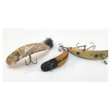 ANTIQUE FISHING LURES 5"
