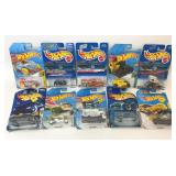 10 ASSORTED NEW IN BOX HOT WHEELS CARS