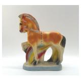 1940S CHALKWARE HORSE 11"