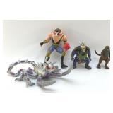 VTG ACTION FIGURES BATMAN, TMNT, POWER RANGERS