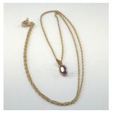 14k YELLOW GOLD PENDANT 1.38g
