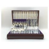 FINE STERLING SILVER ROYAL CREST FLATWARE 1288.82g