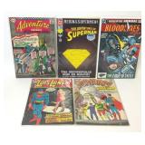 5 ASSORTED DC COMICS SUPERMAN SUPERBOY LOIS LANE