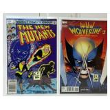 MARVEL COMICS THE NEW MUTANTS #1 WOLVERINE #1