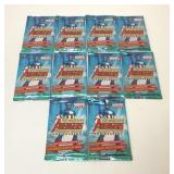 10 PACKS MARVEL COMPLETE AVENGERS TRADING CARDS