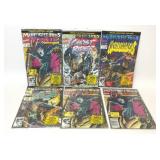 6 ASSORTED MARVEL COMICS RISE OF THE MIDNIGHT SONS