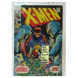 MARVEL COMICS X-MEN #57 SIGNED BY NEAL ADAMS