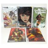 5 ASSORTED DC COMICS FUTURE STATE WONDER WOMAN