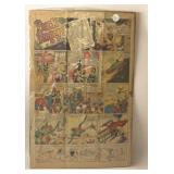 1930s BUCK ROGERS FULL SIZE SUNDAY COMIC STRIP