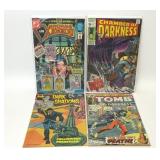 4 ASSORTED DC WHITMAN COMICS DARK MYSTERIES