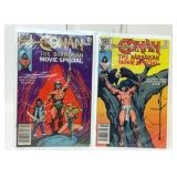 MARVEL COMICS CONAN THE BARBARIAN #1 #2
