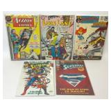 5 ASSORTED DC COMICS SUPERMAN LOIS LANE SUPERGIRL