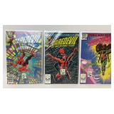 MARVEL COMICS DAREDEVIL #186 #188 #190