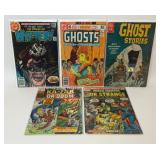 5 ASSORTED MYSTERY GHOST DOCTOR STRANGE COMICS