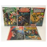 5 ASSORTED CREATURES AND MONSTERS COMICS
