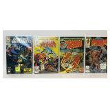 4 ASSORTED MARVEL COMICS SUPERHERO FIRST ISSUES