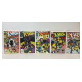 MARVEL THE UNCANNY X-MEN #253 #257 #275 #277 #300