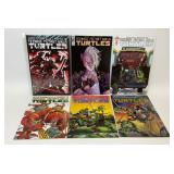 6 ASSORTED TEENAGE MUTANT NINJA TURTLES COMICS