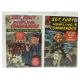 MARVEL COMICS SGT FURY #24 #25