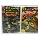 MARVEL COMICS SGT FURY #33 #37