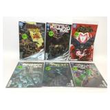 6 ASSORTED DC COMICS BATMAN ROBIN