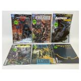 6 ASSORTED DC COMICS BATMAN, SUPERMAN VENOM