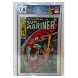 MARVEL COMICS SUB-MARINER #19 CGC 7.0