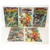 5 ASSORTED MARVEL COMICS SPIDER-MAN SPIDER WOMAN