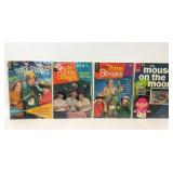 4 ASSORTED THREE STOOGES MOUSE ON THE MOON COMICS
