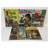 5 ASSORTED HISTORICAL WAR ADVENTURE COMICS
